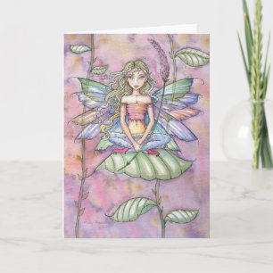 Little Flower Fairy Blank Notecard