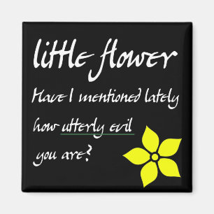 little flower magnet