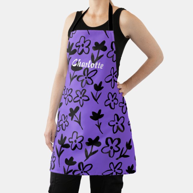 Little flowers apron (Insitu)