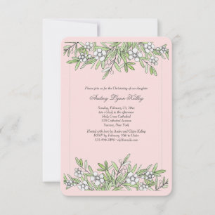 Little Flowers Invitation