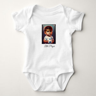 little football player t-shirt  baby bodysuit