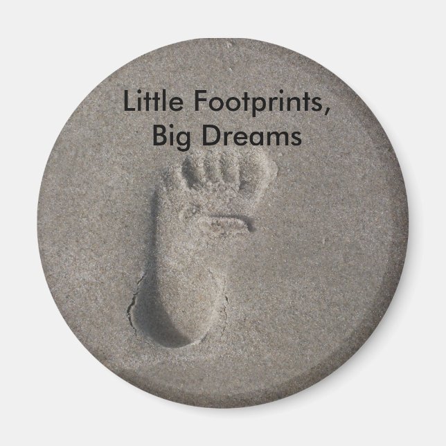 Little Footprints Magnet (Front)