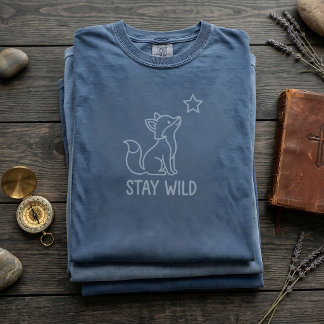 Little Fox Brave Quote Graphic Tee - Adventure Uni