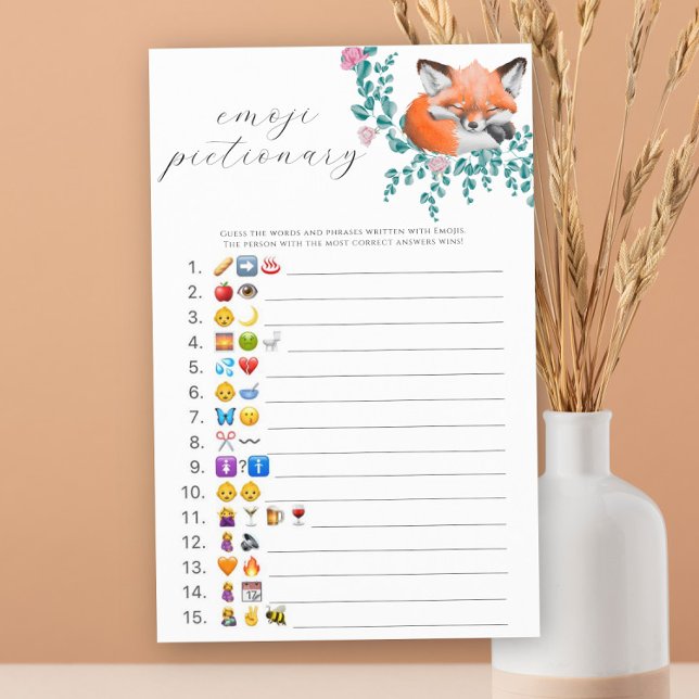 Little fox - Emoji pictionary game (Creator Uploaded)