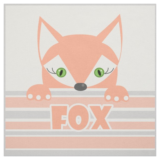 Little Fox Fabric (Swatch)