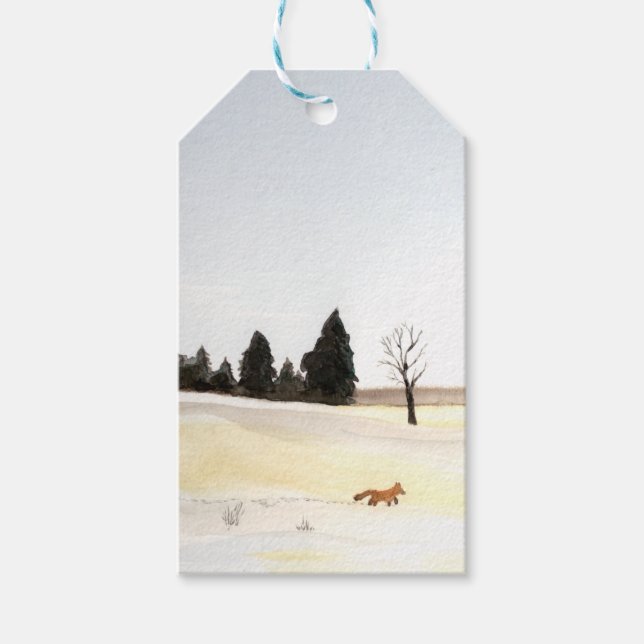 Little Fox Gift Tags (Front)