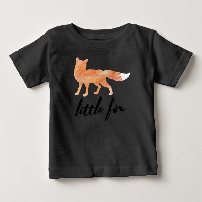 Little Fox Kids Baseball Shirt (Front)