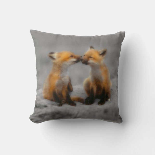 Little Fox Love Cushion (Front)