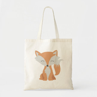 little fox tote bag