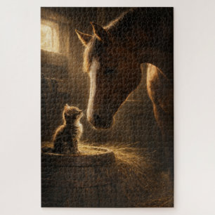 Little Friend   Horse & Kitten   Puzzle