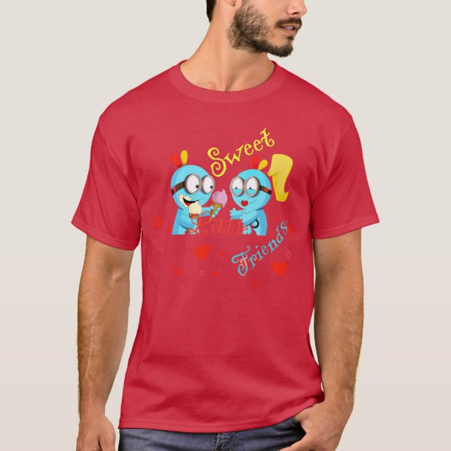little friends funny T-Shirt (Front)