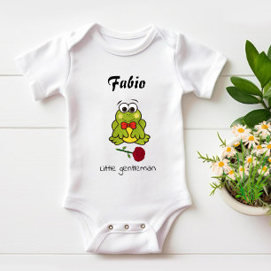 Little frog baby bodysuit