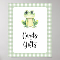 Little frog - cards and gifts baby shower