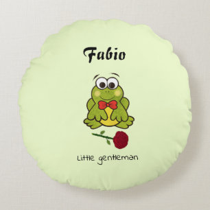 Little frog round cushion