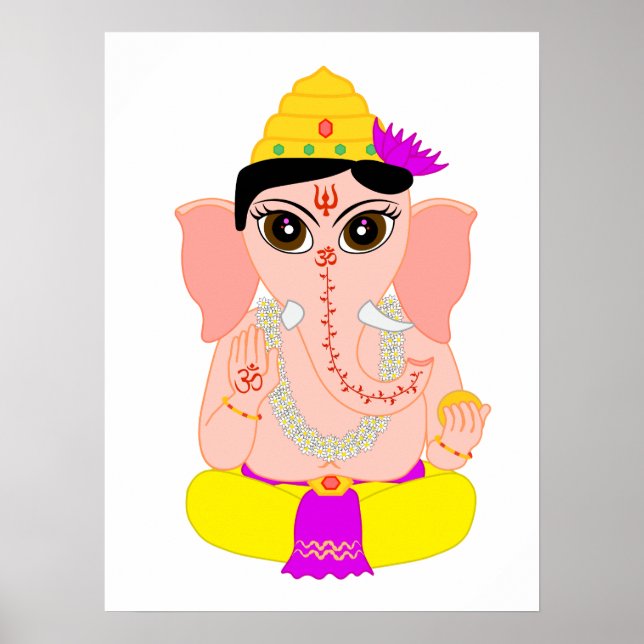 Little Ganesha Poster (Front)