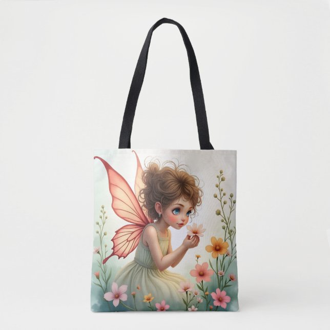 Little Garden Fairy Tote Bag (Front)