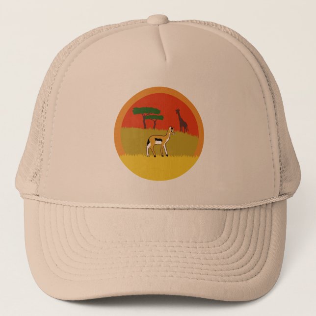 Little Gazelle Trucker Hat (Front)