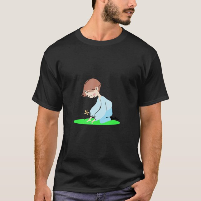 Little gentle boy T-Shirt (Front)