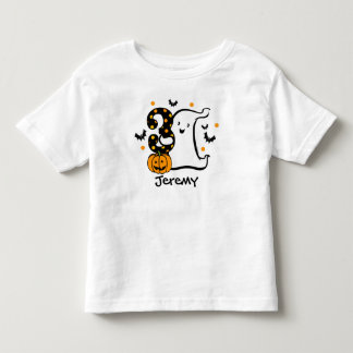 Little Ghost 3rd Birthday Toddler T-Shirt