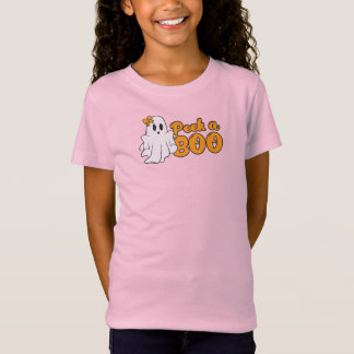 Little ghost Peek a boo halloween T-Shirt