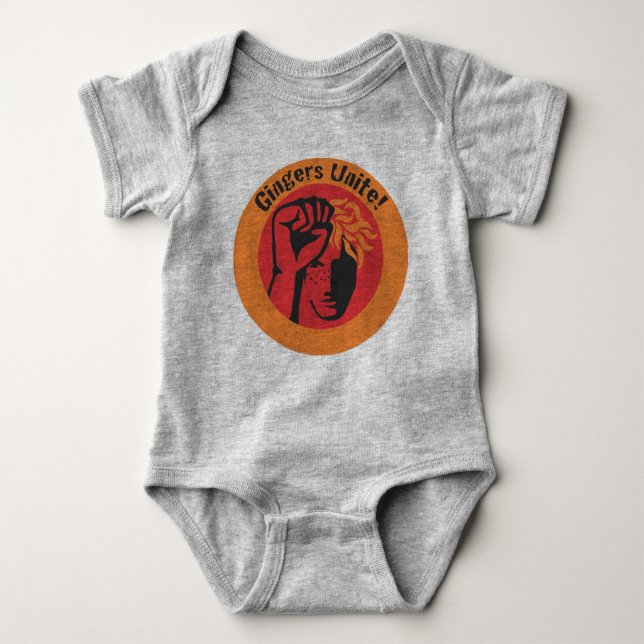 Little Ginger Baby Bodysuit (Front)
