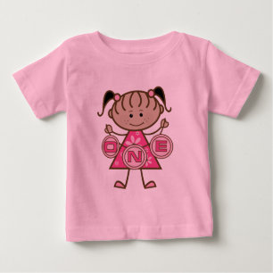 Little Girl 1st Birthday T-shirts and Gifts