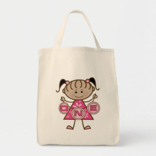 Little Girl 1st Birthday T-shirts and Gifts Tote Bag