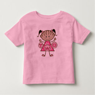 Little Girl 2nd Birthday T-shirts and Gifts