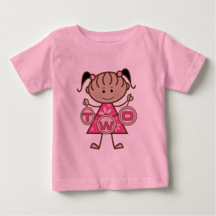 Little Girl 2nd Birthday T-shirts and Gifts