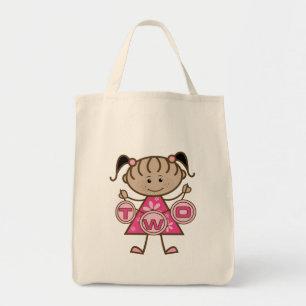 Little Girl 2nd Birthday T-shirts and Gifts Tote Bag