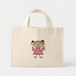 Little Girl 3rd Birthday Tshirts and Gifts Mini Tote Bag