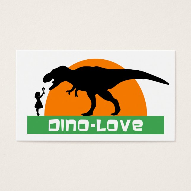 Little girl and dinosaur (Front)
