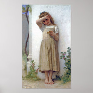 Little Girl, Bouguereau Poster