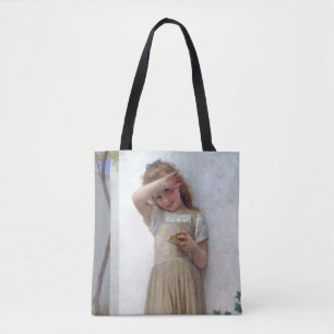Little Girl, Bouguereau Tote Bag