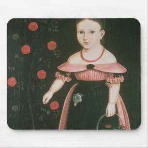 Little Girl in Lavender, c.1840 Mouse Pad