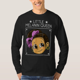Little Girl Melanin Black History Magic T-Shirt