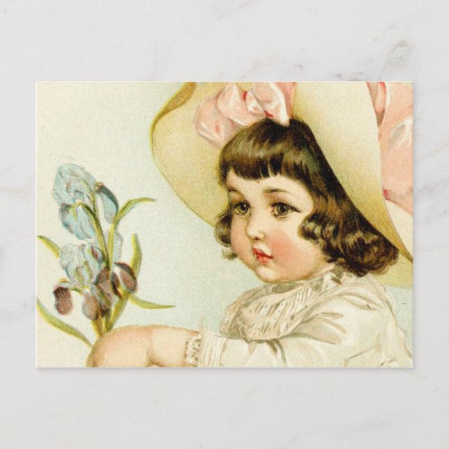 Little girl postcard (Front)