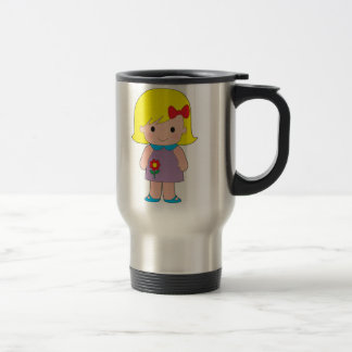 Little Girl Travel Mug