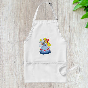 Little Girl With A Butterfly Standard Apron