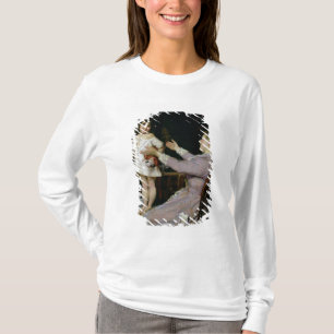 Little Girl with a Doll and Her Nurse, 1896 T-Shirt