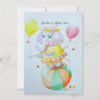 Little girls birthday card
