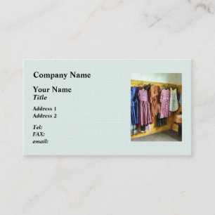 Little Girl's Gathered Dresses Business Card