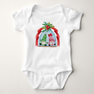 Little Girls Gromes Christmas.... Baby Bodysuit