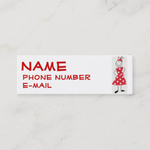 Little Girl's Profile Card