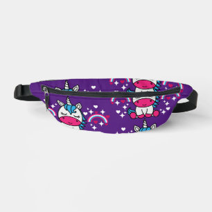 Little Girls Unicorn Pony Bum Bags