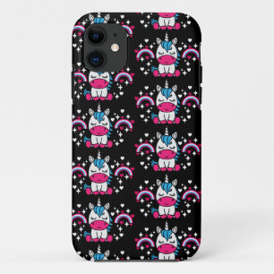 Little Girls Unicorn Pony Case-Mate iPhone Case