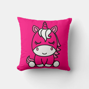 Little Girls Unicorn Pony Cushion