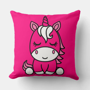 Little Girls Unicorn Pony Cushion