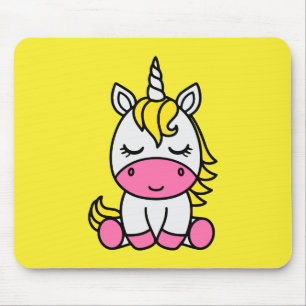 Little Girls Unicorn Pony Mouse Pad