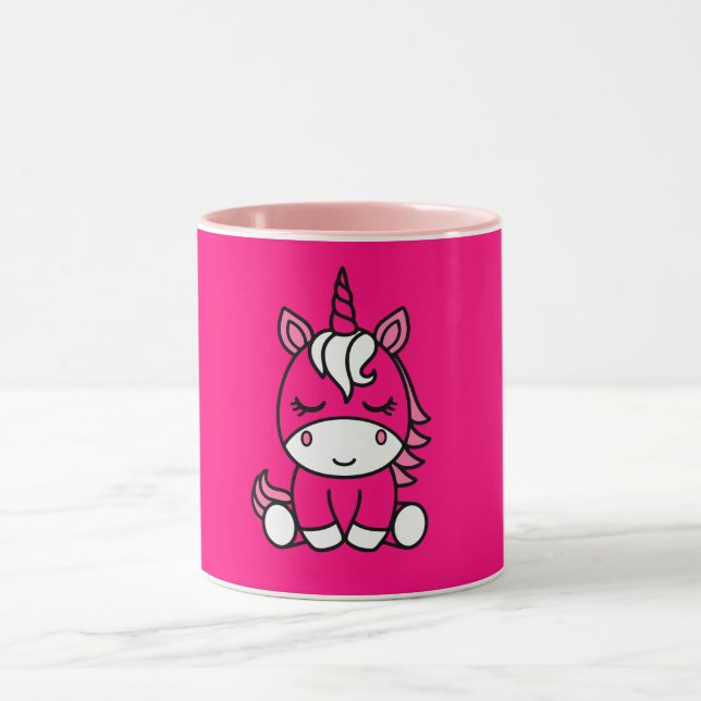 Little Girls Unicorn Pony Mug (Center)